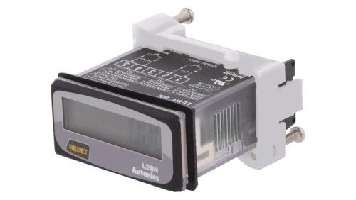 LE8N-BN Licznik elektroniczny z wyświetlaczem LCD, 0...999999.9, IP20