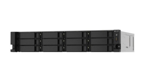 QNAP TS-1273AU-RP-8G 12-zatokowy serwer NAS, AMD Ryzen, 8GB RAM, 2x 2,5GbE RJ-45, RP, RACK