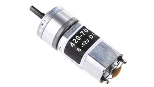 Motoreduktor DC, 240 mA, 1,36 W, 2000 obr./min, 65 gcm, RS PRO