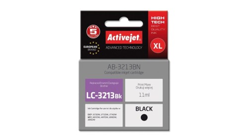 Tusz Activejet AB-3213BN (zamiennik Brother LC3213BK Supreme 11 ml czarny)