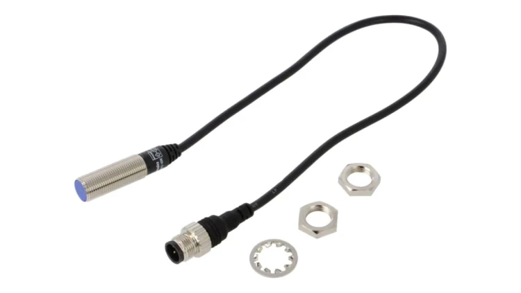 Czujnik indukcyjny o zasięgu 0...4mm, NPN / NO, M12 PRDW12-4DN
