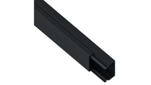 Kanał elektroinstalacyjny MKI PVC-U 15/25 Czarny - 2 m (24 szt./op.)112035T