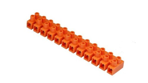 Złączka PA 4 - 6 mm2 12-torowa 6A (pomarańczowa) 222890 /1szt/
