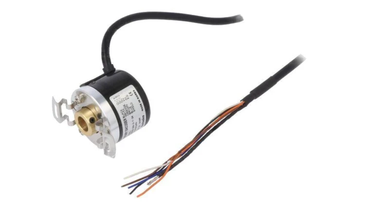 Enkoder inkrementalny napięcie zasilania 12...24VDC 250imp/obrót IP50 2m wyjście push/pull E40H10-250-3-T-24
