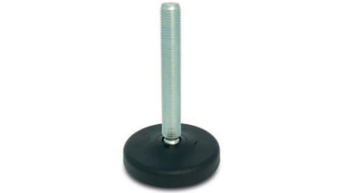 Regulowane nóżki, Ø 50mm, M10, 83mm, 1000kg, RS PRO