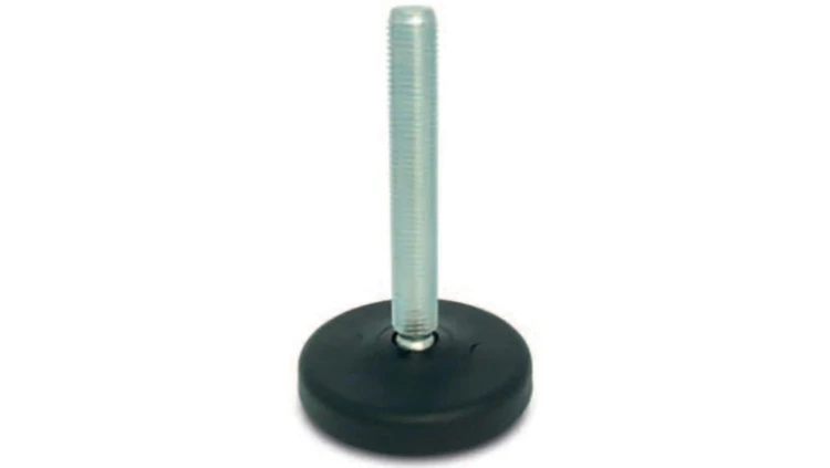 Regulowane nóżki, Ø 50mm, M10, 83mm, 1000kg, RS PRO