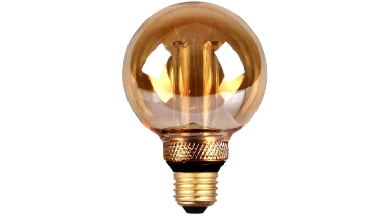 Żarówka Dekoracyjna LED E27 G80 4W 200lm 1800K Ciepła 320 DecoVintage Amber Pillar GOLDLUX