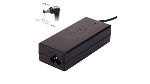 Zasilacz do notebooka Akyga AK-ND-54 19V /2.37A 45W 4.0 x 1.35 mm ASUS 1.2m