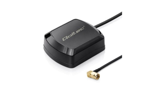 Qoltec Mobilna Antena GPS GLONASS z podstawą magnetyczną dookólna 28dBi SMA RA