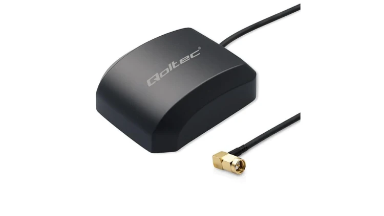 Qoltec Mobilna Antena GPS GLONASS z podstawą magnetyczną dookólna 28dBi SMA RA