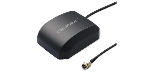 Qoltec Mobilna Antena GPS GLONASS z podstawą magnetyczną dookólna 28dBi SMA
