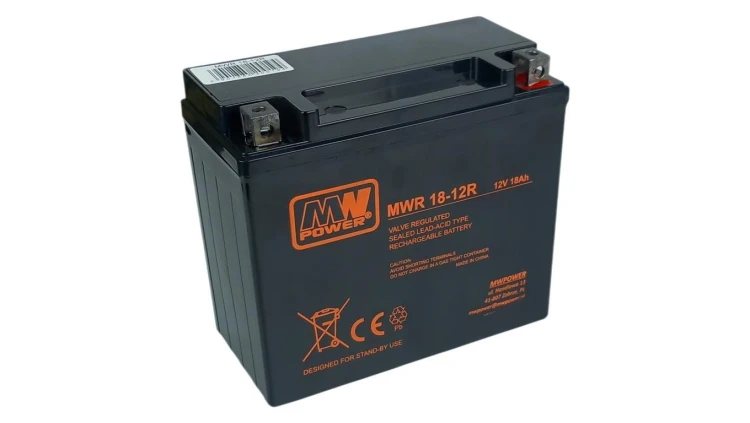 Akumulator VRLA MOTO AGM 12V 18Ah MWR 18-12R