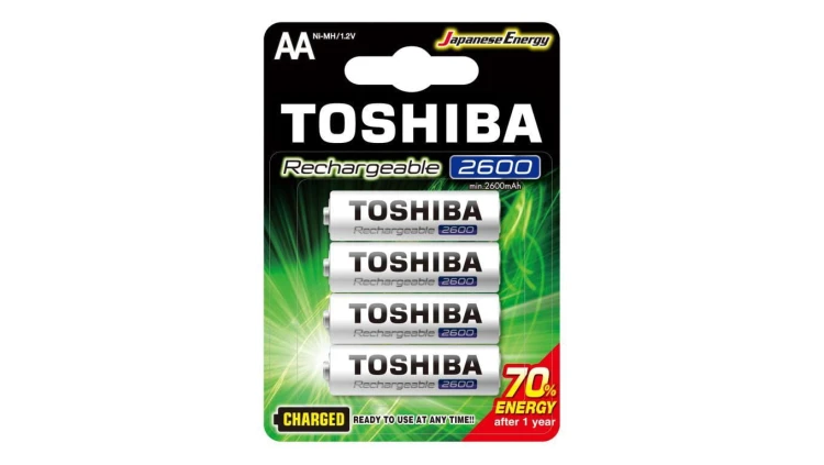 Akumulatorki Baterie TOSHIBA READY TO USE AA 1,2V 2600MAH Blister 4szt