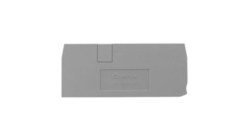 Płytka końcowa do złączki szynowej 4mm2 DS4-TW DGN 4104