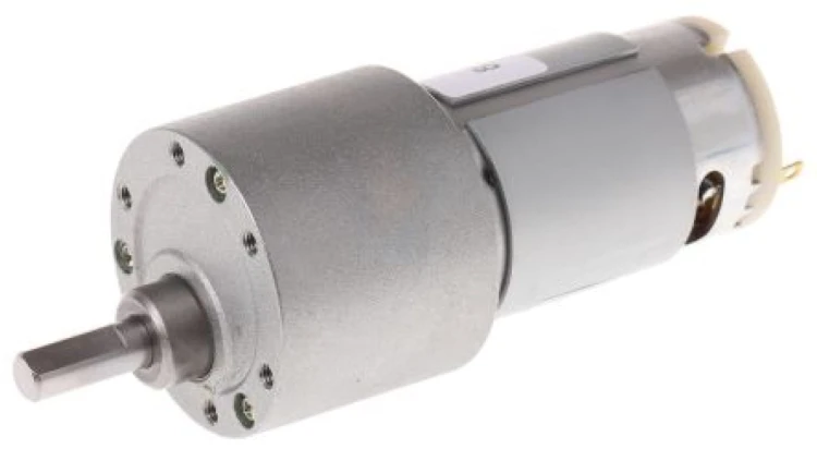 Silnik DC, 4,5→ 15 V., 840 mA, 7 W, 7300 obr./min, 114 gcm, RS PRO