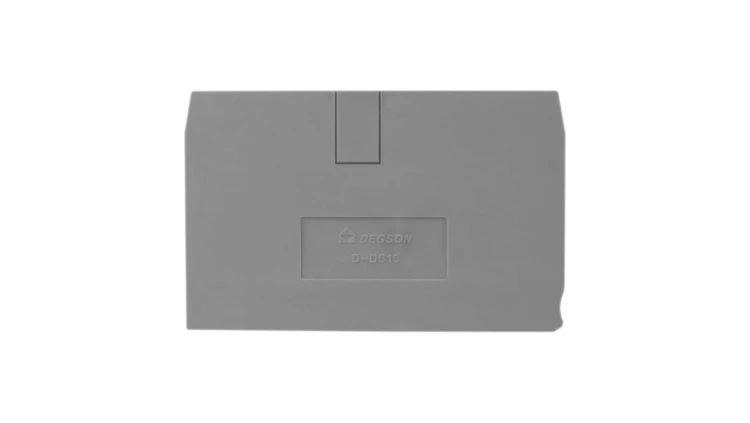 Płytka końcowa do złączki szynowej 10mm2 DS10 DGN 4067