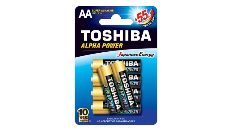 Bateria alkaliczna LR6 / AA 1,5V ALPHA POWER /6szt./
