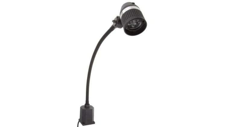 Lampa przemysłowa 3 W, zasięg 520mm Ramię elastyczne Typ G, brytyjskie BS1363, RS PRO