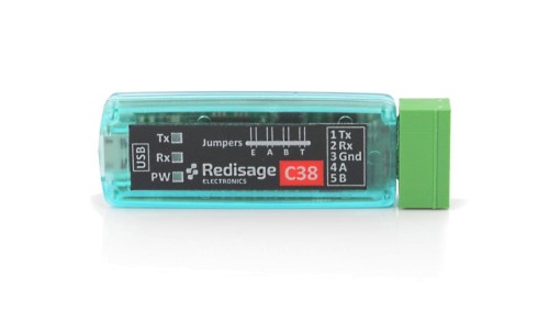 Konwerter USB na 1x RS232/RS485 układ FTDI