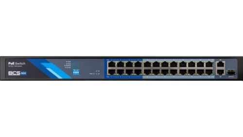 Switch PoE 24-portowy 100Mbps + 1xSFP BCS-B-SP2402G-1SFP