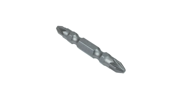 Zestaw bitów dwustronnych 50 mm PZ2-PZ2 1/4, 10 szt. (51-088)