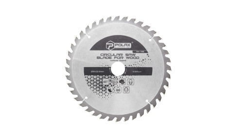 Piła tarczowa do drewna 250x32,0/30,0, 40T (54-148)