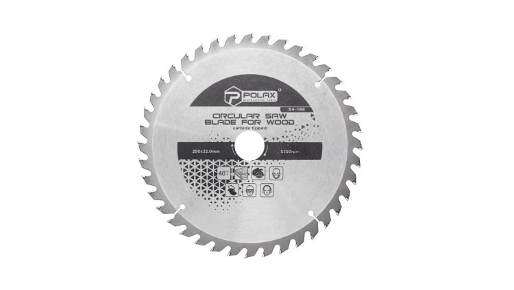 Piła tarczowa do drewna 250x32,0/30,0, 40T (54-148)