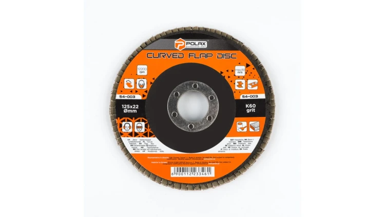 Tarcza listkowa, 125*22mm, ziarno K60 (54-003)