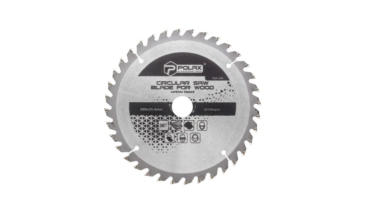 Piła tarczowa do drewna 200x25,4/20, 36T (54-141)