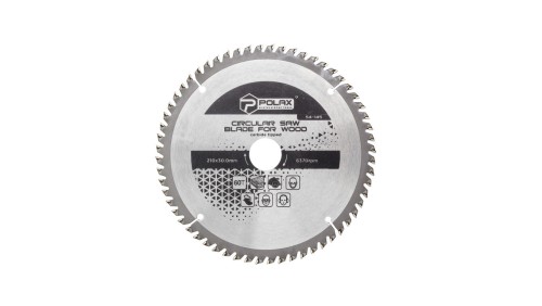 Piła tarczowa do drewna 210x30,0/25,4, 60T (54-145)