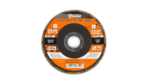 Tarcza listkowa, 125*22mm, ziarno K120 (54-006)