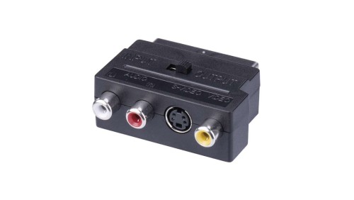 Adapter SCART 3xCINCH + SVHS K9304
