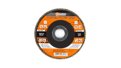 Tarcza listkowa, 125*22mm, ziarno K80 (54-004)
