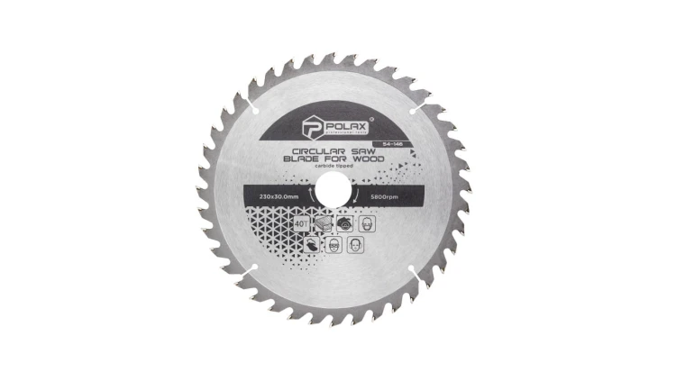 Piła tarczowa do drewna 230x30,0/25,4, 40T (54-146)