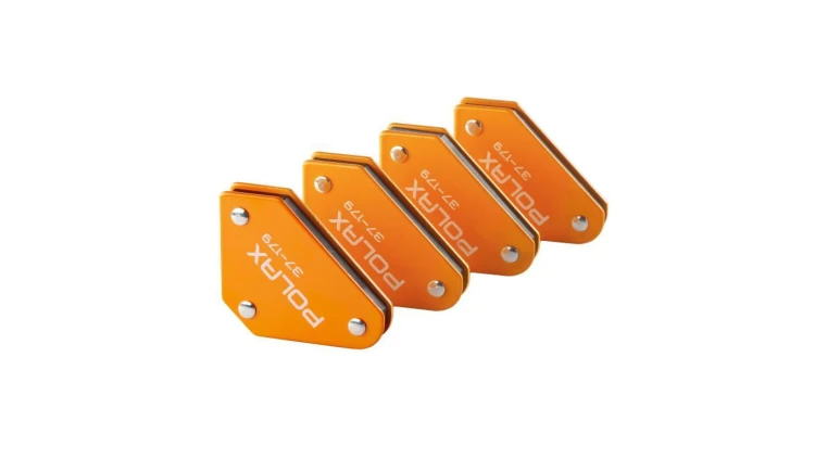 Set of magnetic holders for welding Polax 4 pcs (37-179)