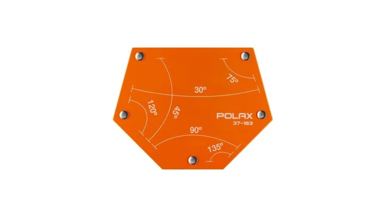 Spawalniczy kątownik magnetyczny Polax Trapez” 145x110x25 mm (37-183)