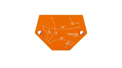 Spawalniczy kątownik magnetyczny Polax Trapez” 100x68x14 mm (37-181)
