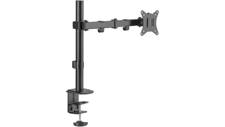 Uchwyt biurkowy przegubowy na 1 monitor Spacetronik SPA-112