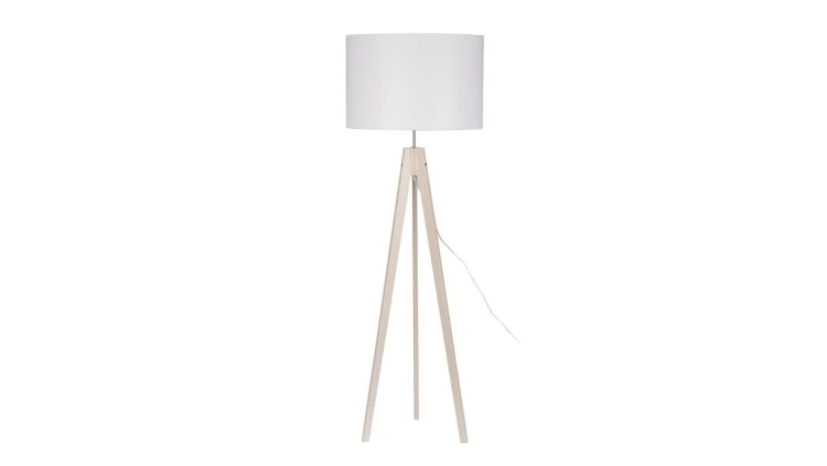 Lampa podłogowa trójnóg biała DOVE WHITE L.S 2949 TK Lighting