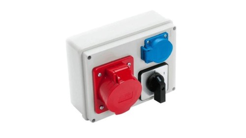 VIPLAST Rozdzielnica Gniazdo 32/5 + 250V + 0-1
