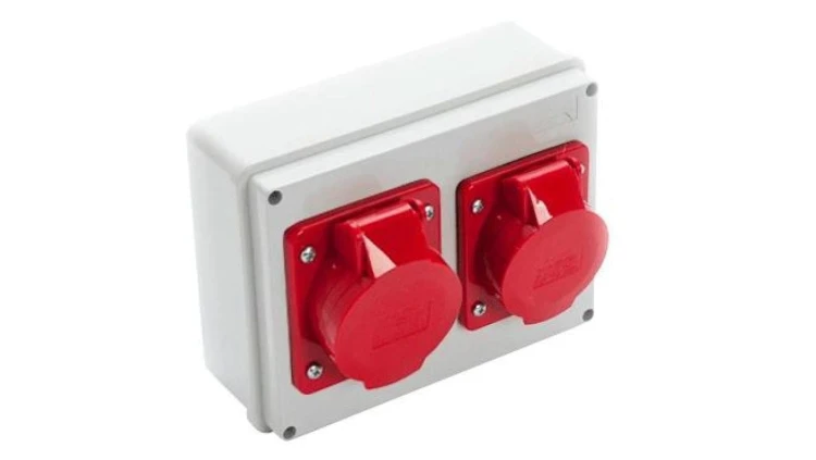 VIPLAST Rozdzielnica Gniazdo 2x32/5