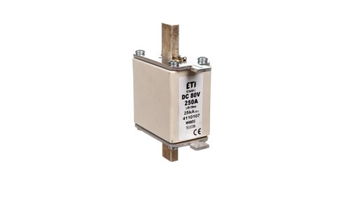 Wkładka bezpiecznikowa NH00 250A 80V DC 004110107