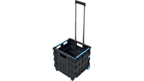 Skrzynka narzędziowa składany kosz transportowy wózek na kółkach 396x370x960 Keden Cart T
