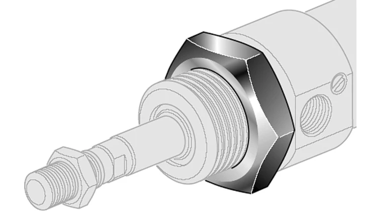 Nakrętka montażowa M16x1,5