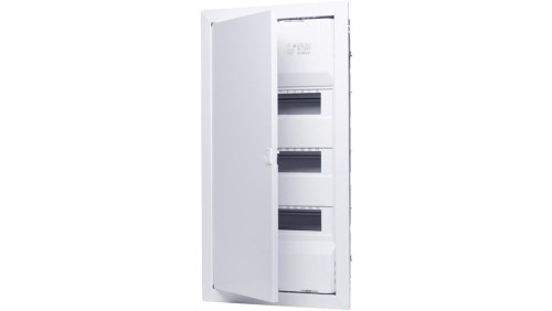 Rozdzielnica obudowa modułowa podtynkowa 3x14 drzwi pełne 650x365x98mm IP30 JUMBO 7210030 F-TRONIC