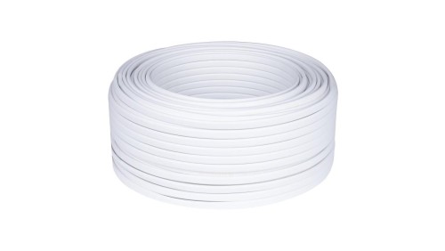 Kabel instalacyjny płaski YDYp 3x4mm2 biały 450/750V drut Elektrokabel /100m/