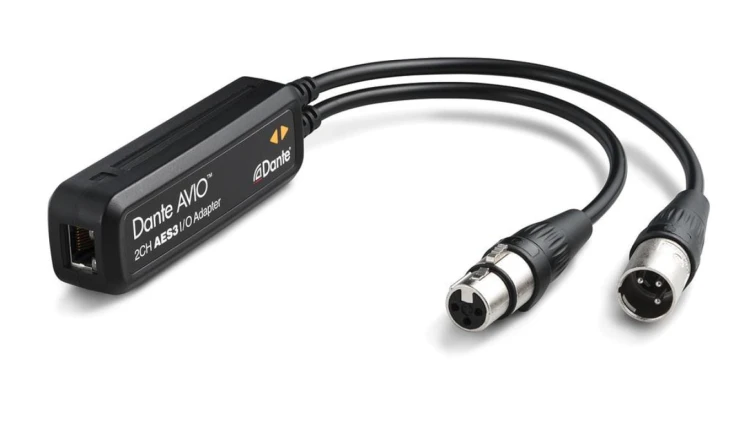 Konwerter AVIO Dante AES3/EBU ADP-AES3-2X2 Dante