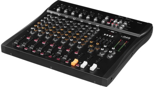 8-kanałowy mikser audio z wbudowanym odtwarzaczem MP3 oraz odbiornikiem Bluetooth MXR-80