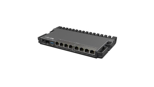 Router 7x RJ45 1000Mb/s PoE, 1x RJ45 2.5Gb/s PoE, 1x SFP+, 1x USB 3.0 MikroTik RB5009UPr+S+IN