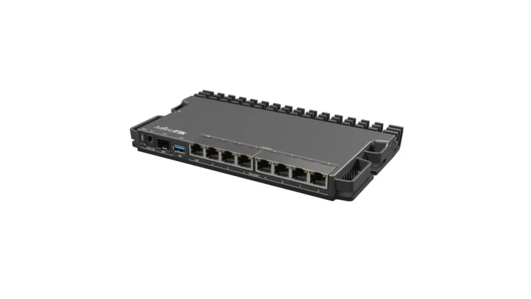 Router 7x RJ45 1000Mb/s PoE, 1x RJ45 2.5Gb/s PoE, 1x SFP+, 1x USB 3.0 MikroTik RB5009UPr+S+IN